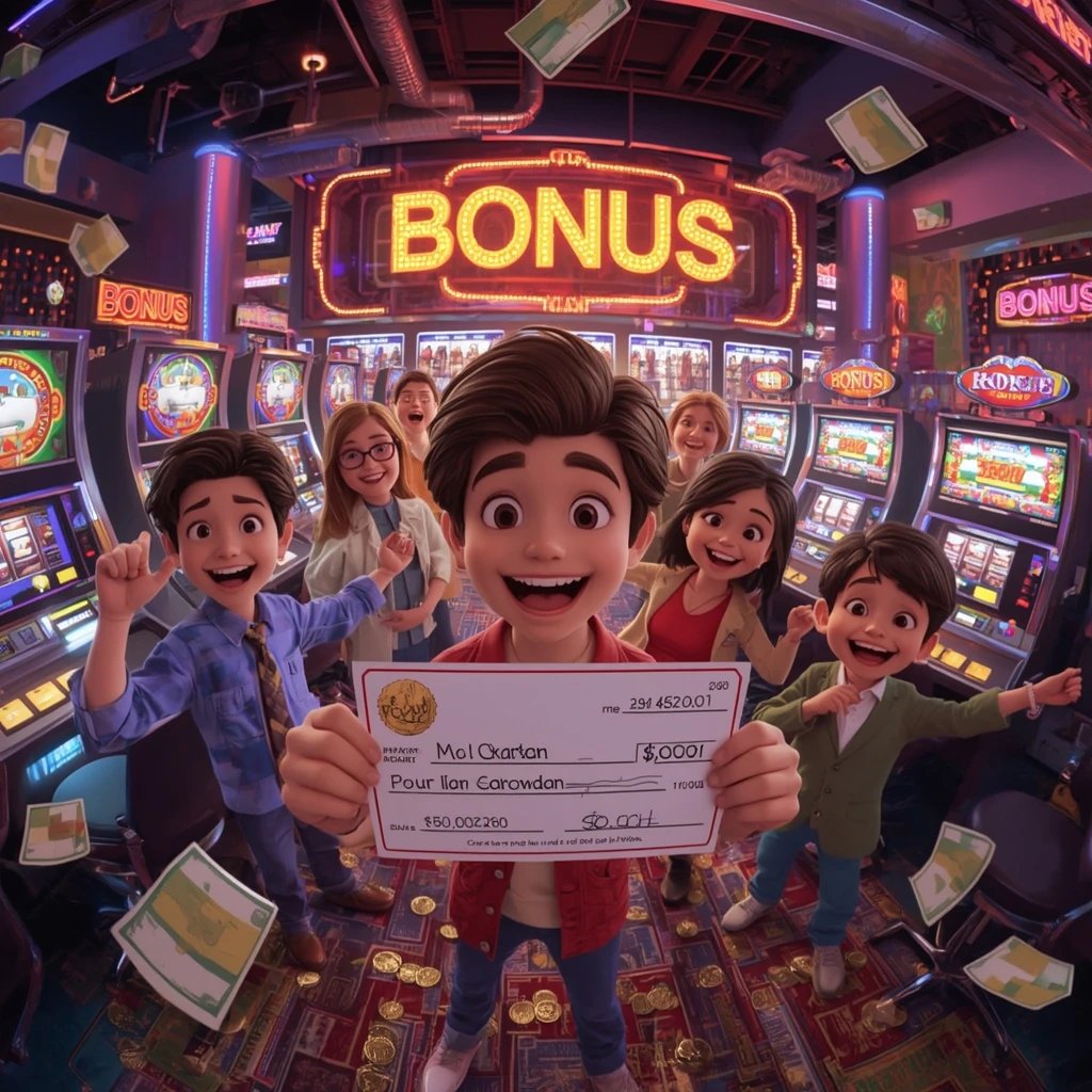 bonus dans les mains de l'homme au casino WINOLOT CASINO